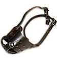 Leather dog muzzle for all breeds like pitbulls, rottweilers, amstaff, labradors, german shepherds, bullmastiffs and all breeds