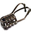 Leather Muzzles for Dogs with longer snout like doberman pinchers