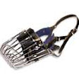 Full Padded wire dog muzzle for malinois , german shepherd, rottweiler