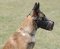 Agitation/Police Dog Muzzle For Malinois-Leather Muzzle