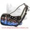 Beautiful Painted Leather Dog Muzzle