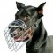 Doberman Wire Cage Dog Muzzle - Basket Dog Muzzle M9