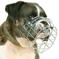 Boxer Muzzle - Wire Muzzle,Cage Muzzle,Basket Dog Muzzle For Boxer