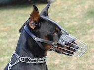 Doberman Muzzle - Wire Muzzle,Cage Muzzle,Basket Dog Muzzle For Doberman