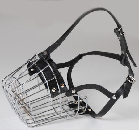 K9 Dog Wire Muzzle-Cage Basket Dog Muzzle