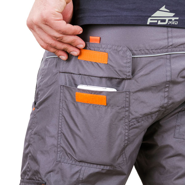 Comfortable Design FDT Pro Pants with Reliable Back Pockets for Dog Training