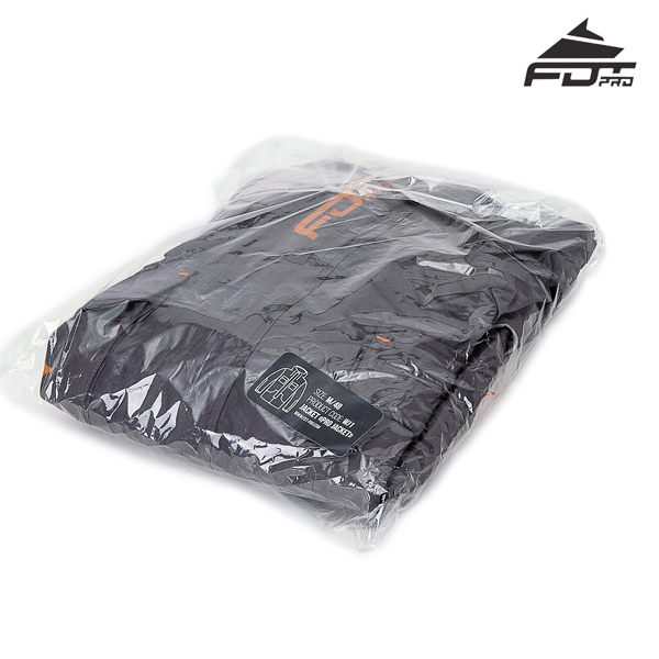 FDT Pro Dog Trainer Jacket with Durable Velcro Patches
