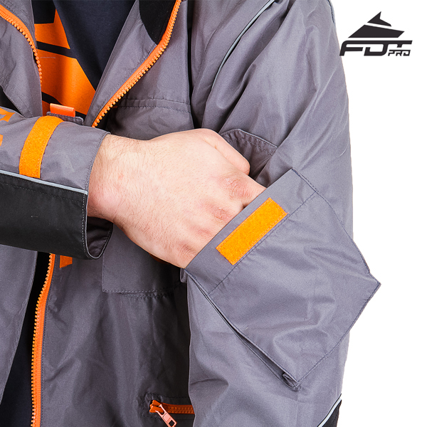 Strong Sleeve Pocket on FDT Pro Design Dog Trainer Jacket