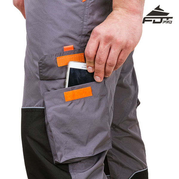 FDT Pro Design Dog Trainer Pants with Reliable Velcro Side Pocket